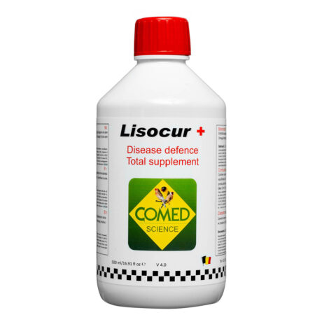 Comed Lisocur Κολλύριο για Ερεθισμένα Μάτια & Ρουθούνια Κατοικίδιων Πτηνών και Περιστεριών 500ml