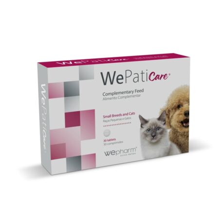 WePharm WePaticare Small Breeds & Cats Συμπλήρωμα Διατροφής Ηπατοπροστατευτικό για Σκύλους & Γάτες 30 Δισκία