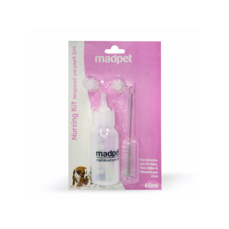 Madpet Nursing Kit Μπιμπερό 60ml