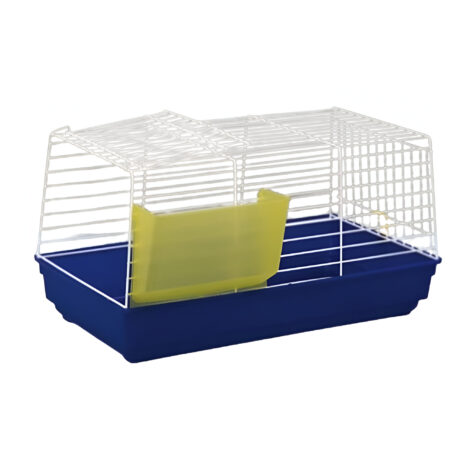 Domus Molinari Cavia 1 Economy Bianca Κλουβί για Κουνέλια 58x32x30cm