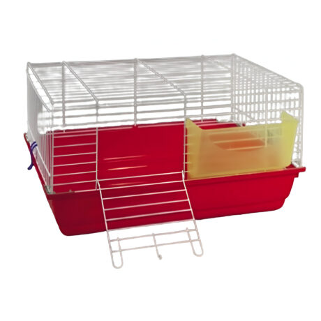 Domus Molinari Cavia 3 Bianca Κλουβί για Κουνέλια 60x40x34cm