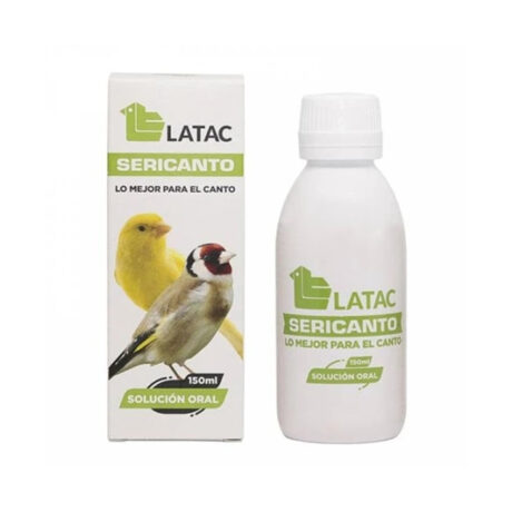 Latac Sericanto Συμπλήρωμα για Τραγούδι και Αναπαραγωγή Πτηνών 20ml
