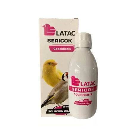 Latac Sericok Συμπλήρωμα για Πρόληψη Κοκκιδίωσης Πτηνών 250ml