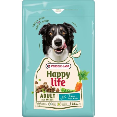 Happy Life Adult Salmon Ξηρά Τροφή Σκύλου 2.5kg