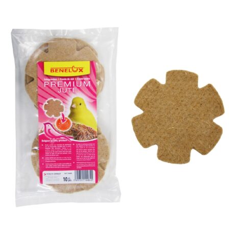 Benelux Τσόχα Φωλιάς Πτηνών 10cm 10 τεμ