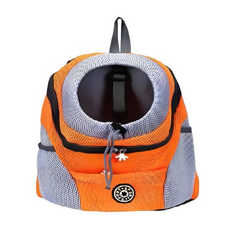 Τσάντα Μεταφοράς Backpack Σκύλου 36x21x45cm έως 7kg Πορτοκαλί