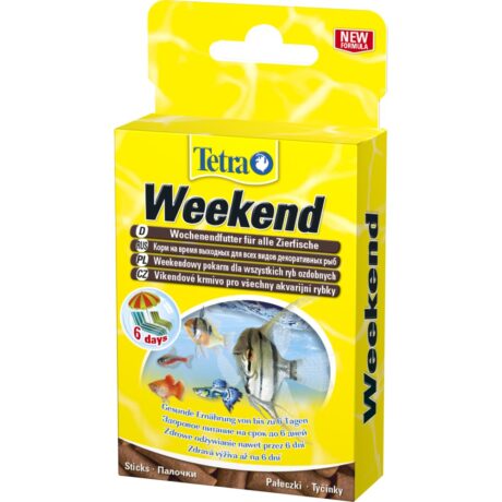 Tetra Weekend Τροφή για Ψάρια Γλυκού Νερού σε Στικς 10τμχ 9gr