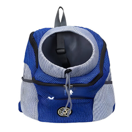 Τσάντα Μεταφοράς Backpack Σκύλου 36x21x45cm έως 7kg Μπλε