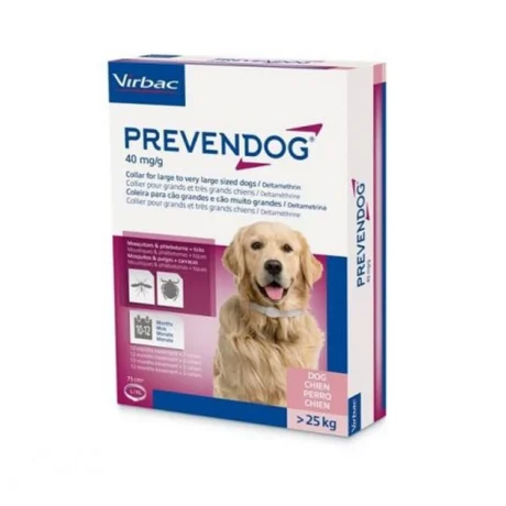 Virbac Prevendog Αντιπαρασιτικό για Εξωπαράσιτα Σκύλου 75cm 2τμχ
