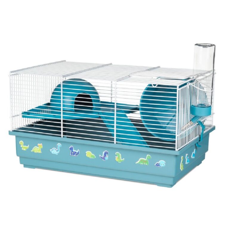 ΚΛΟΥΒΙ ΧΑΜΣΤΕΡ ΜΕ ΑΥΤΟΚΟΛΗΤΑ STICKERS 39x25,5x22 cm